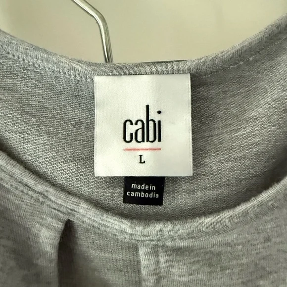 EUC Cabi Gray Sleeveless Jumpsuit - Picture 2 of 9